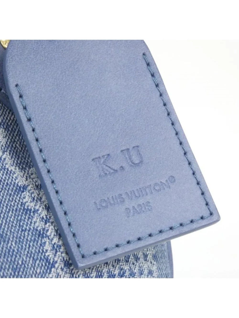Louis Vuitton Damier Denim Speedy Bandouliere 18